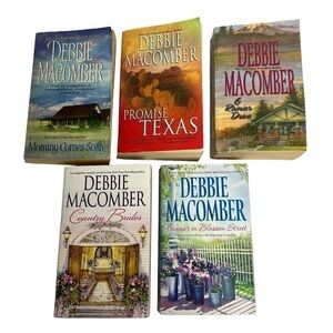 Debbie Macomber Fiction Book/Novels Lot/5 Paperbacks Romance/Family Life